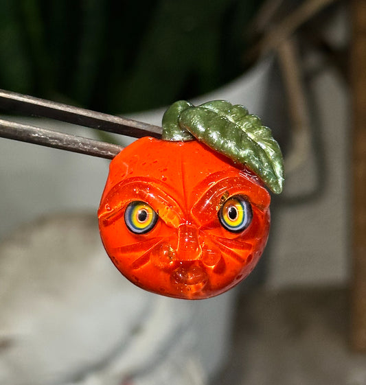 Mandarin Orange Pendant (OG Moss leaf)
