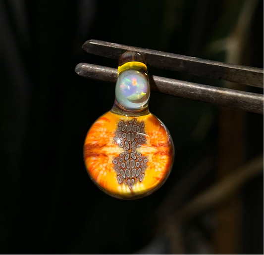 NS Yellow Millie Opal Pendant